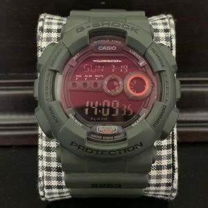 Casio Limited Edition G-shock Green GD-100MS-3ER